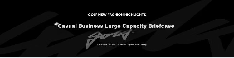 GOLF Business Briefcase Men's Expandable 14/16 Inch Laptop Bag Multi-Compartment Office Document Bag 1