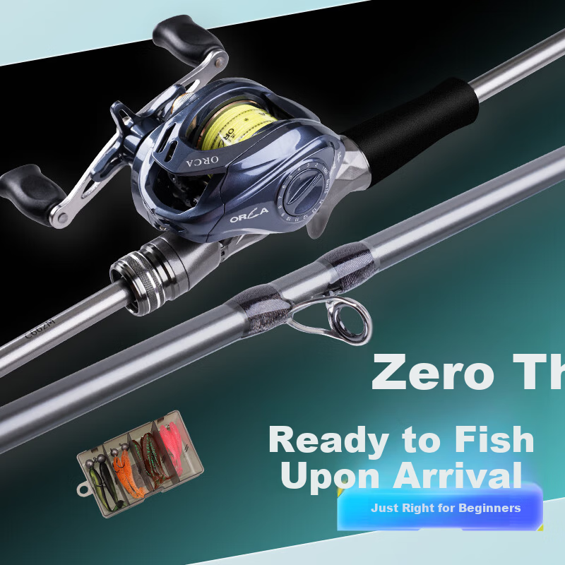 Taigek Leather Edition Universal Fishing Lure Rod Ultra-Light M Action Carbon Fiber Beginner Long Cast Rod 1.8m Gun Handle Water Drop Left-Handed Set