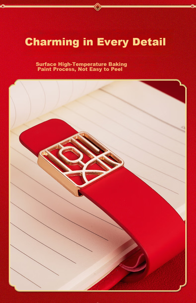Tengxiong Party Member Notebook A5 Gift Box Set July 1st Commemorative August 1st Army Day Souvenir Party Class Party Branch Meeting Political Education Study Journal Customizable 12