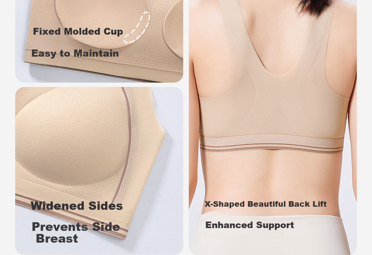 Meishianxuan Developmental Stage Shaping Vest for Middle School and Older Girls, Student Sports Anti-Shock Bra 19