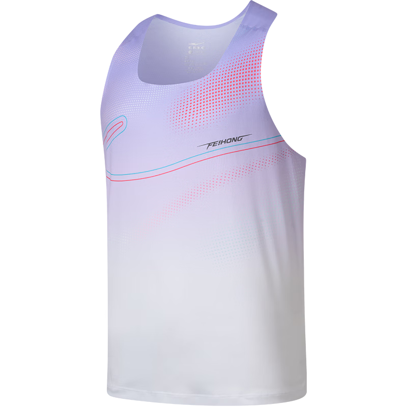 Erke Feihong Quick-Dry Racing Sports Running Vest Men's Summer New Moisture-Wicking Sleeveless Shirt