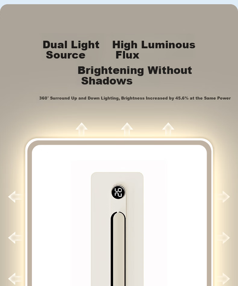 Huipu Eye-Protection LED Ceiling Light without Blades, Puyu Smart Fan Light for Living Room, Bedroom, Study Room, Zhenzhiguang Lighting Fixture 18