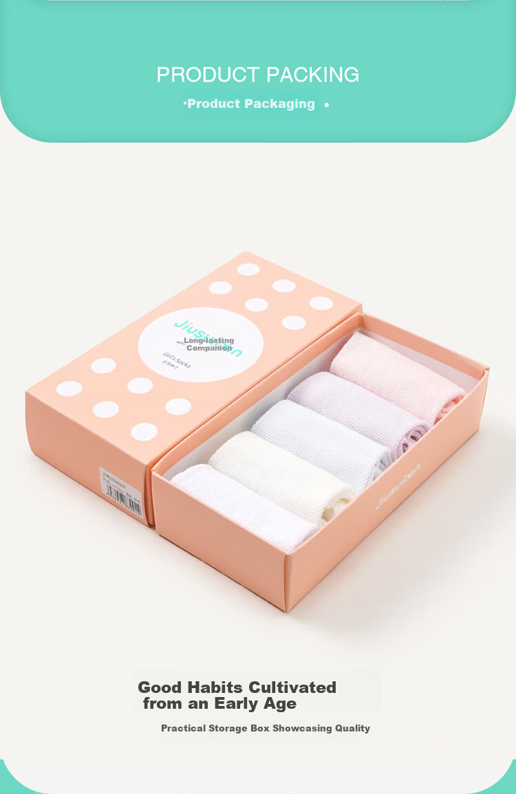Jiusuiban Children's Socks Girls A-Class Thin Breathable Cotton Ankle Socks High Elastic Non-Slip Odor-Resistant Sports Socks for Middle School Students 10