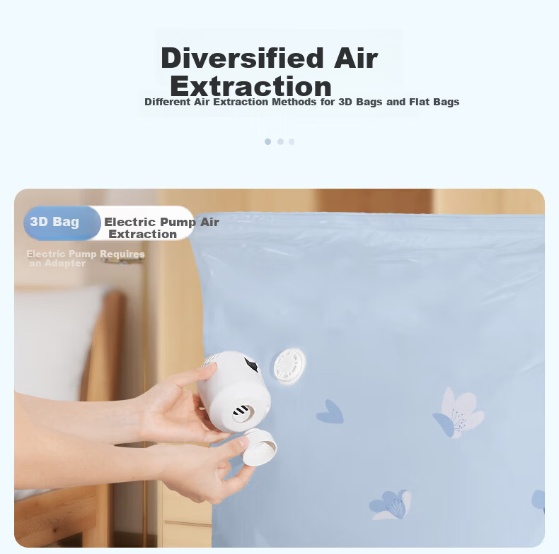 Antu Vacuum Compression Storage Bag for Quilt and Clothes, Sealed Bag for Cotton Quilt, Special Vacuum Storage Tool for Down Jackets 9