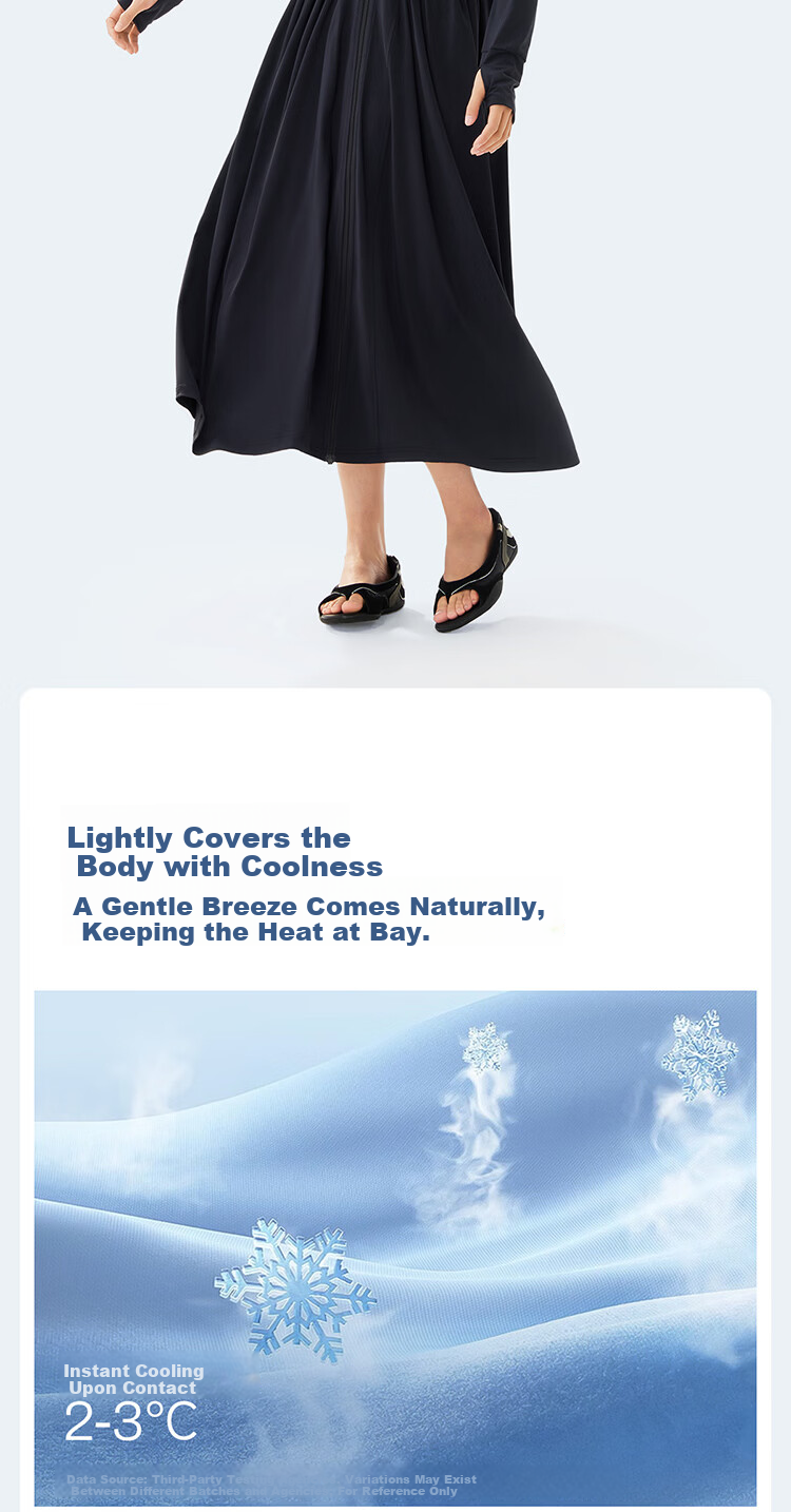 Moxun [Kunling Same Style] Palace Style Sunscreen Long Dress for Women New Original Yarn UV Protection Sun Protection Clothing 26 New Model 10