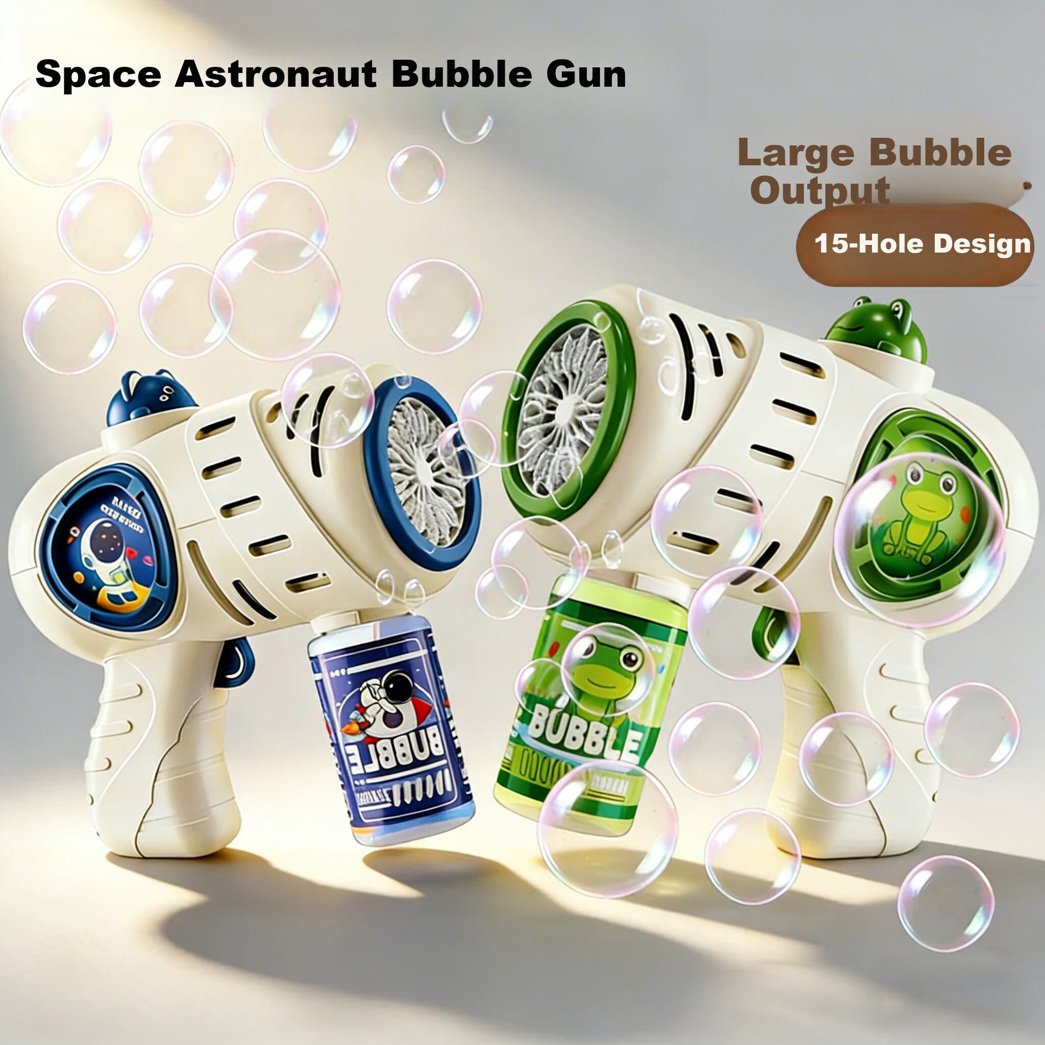 COOKSS Kids Bubble Blower Handheld Automatic Electric Bubble Gun Toy 2026 New Boys Girls Birthday Gift