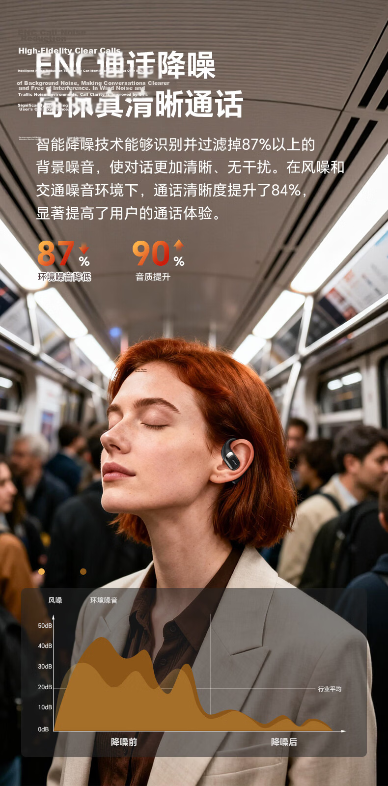 Leideng T10 Bluetooth Headphones, Over-Ear Style with Ultra-Long Battery Life, Open Design for High Sound Quality, Professional Cycling And Running Sports Headphones, Waterproof And Sweat-Resistant, Green Color 7