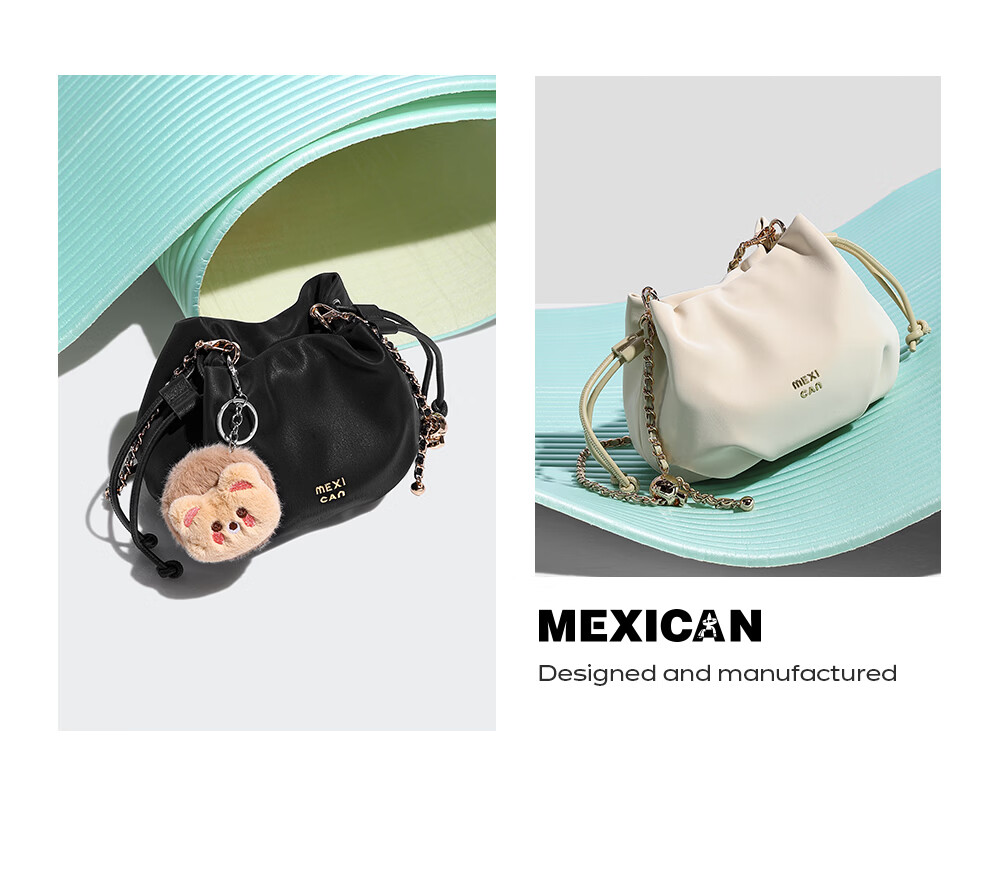 MEXICAN Handbag for Women, 2026 Light Luxury Shoulder Crossbody Bag, Bucket Cloud Bag, Valentine's Day Gift for Wife Or Girlfriend 24