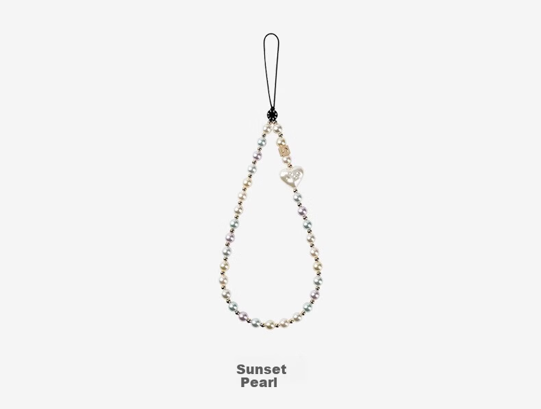 CASETIFY Sunset Pearl Phone Chain Portable Phone Strap Accessory for All iPhone Models 3