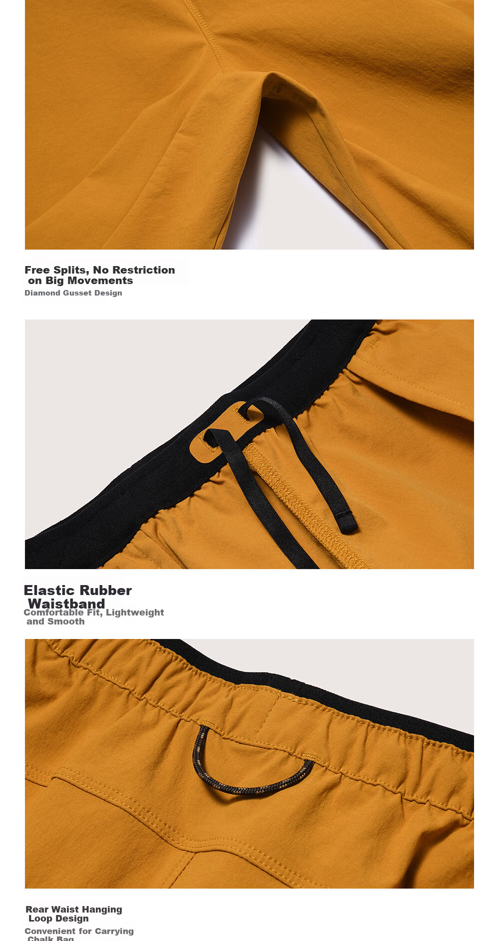 KAILAS Kailas 9a Quick-Dry Shorts for Kids and Adults Summer Lightweight Breathable Outdoor Sports Climbing Quick-Dry Shorts 6