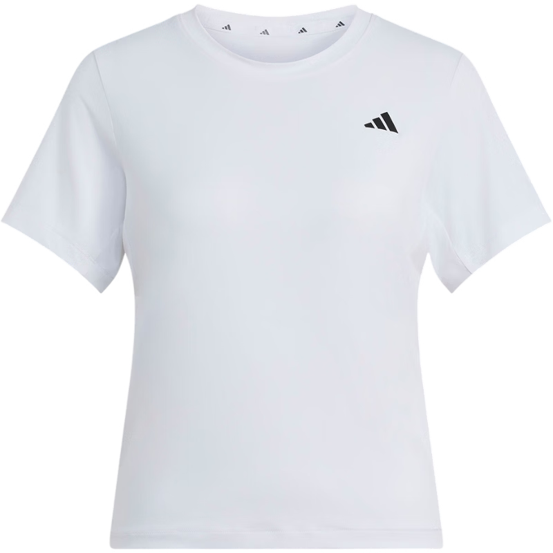 Adidas Women's Training Series PL ESS R TEE Short Sleeve T-Shirt KV6945 White XL