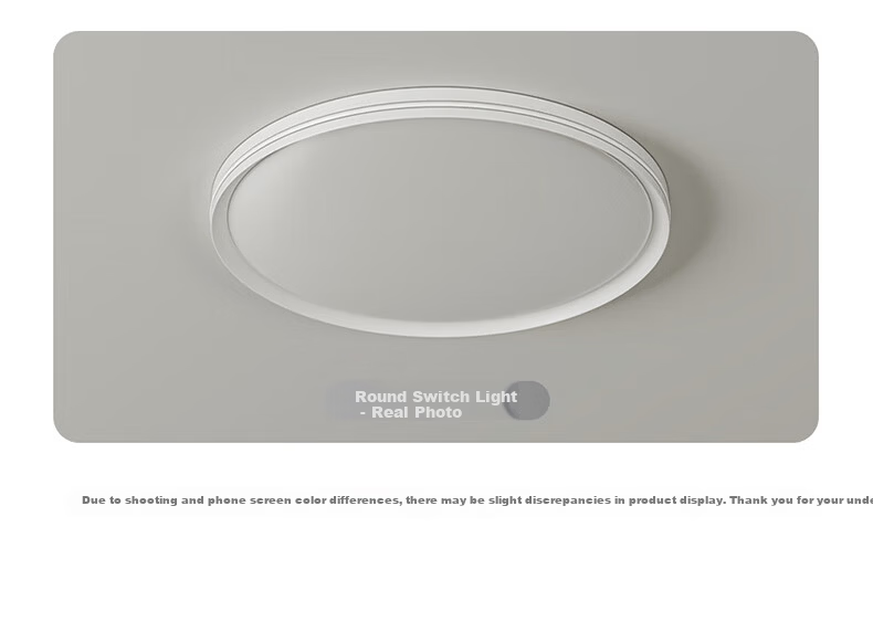 HP Pure Eye Protection Ceiling Light for Bedroom Study Children's Room High Brightness Side Emission Modern Simple Zhongshan Lighting Morning Light 28