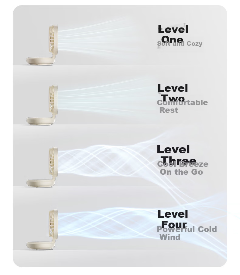 DIAMOND No-Drill Air Circulation Fan 2026 New Kitchen Fan Home Floating Fan Desktop Small Fan Toilet Wall Fan USB Rechargeable Dormitory Folding Fan Outdoor Table Fan XR 5