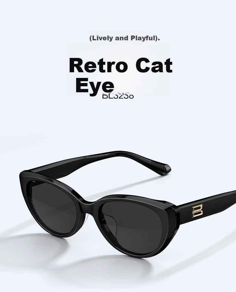 BOLON Bolon Eyewear 2026 New Cat Eye Sunglasses UV Protection Driving Sunglasses Unisex BL3238C20 3