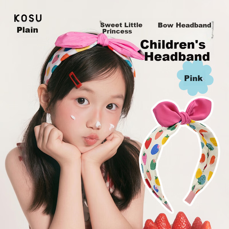 Kousu High-End Women's Hairband Premium Hair Accessory for Outing High Crown Hair Tie New Hair Clip Headband Hair Ornament Qixi Festival Gift