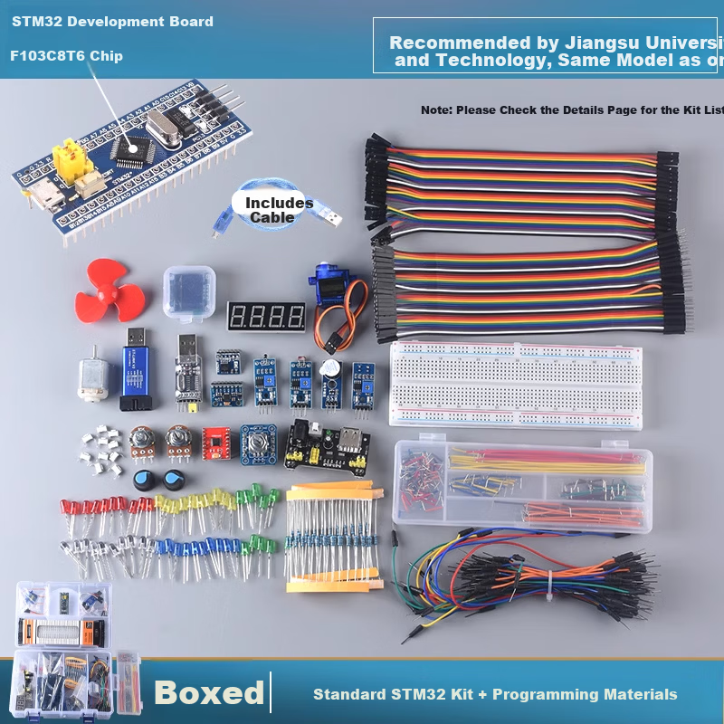 Norhan STM32 Core Board Development Board Microcontroller Experiment Board STM32F030C8T6 Development Board Without Pin Header