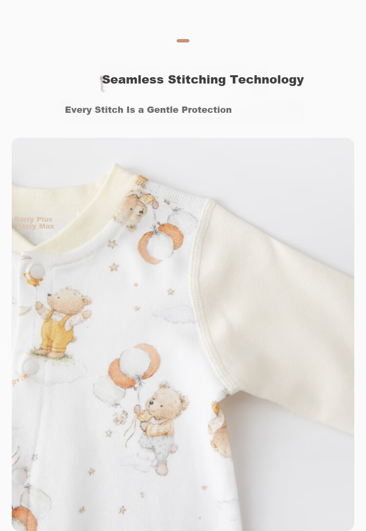 Babyprints Baby Cotton Long Sleeve Romper Newborn Unisex Soft Four Seasons Bodysuit 59 2
