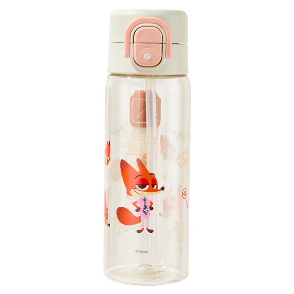 Disney Kids Water Bottle 3-6 Years Old Kindergarten Toddler Straw Cup Primary School Direct Drinking Water Bottle