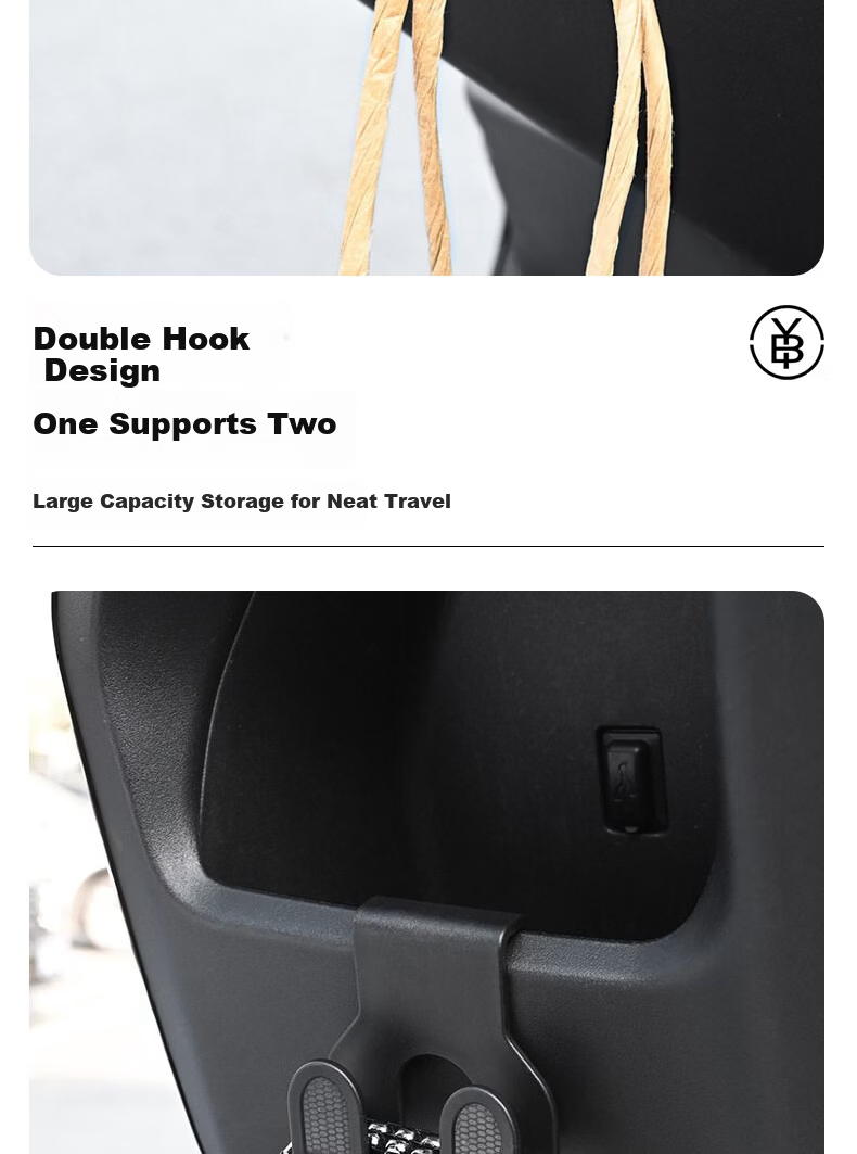 Bingyou Electric Vehicle Hook Storage Box Hanging Hook Food Delivery Helmet Holder Motorcycle Battery Vehicle Suspension Hook 4