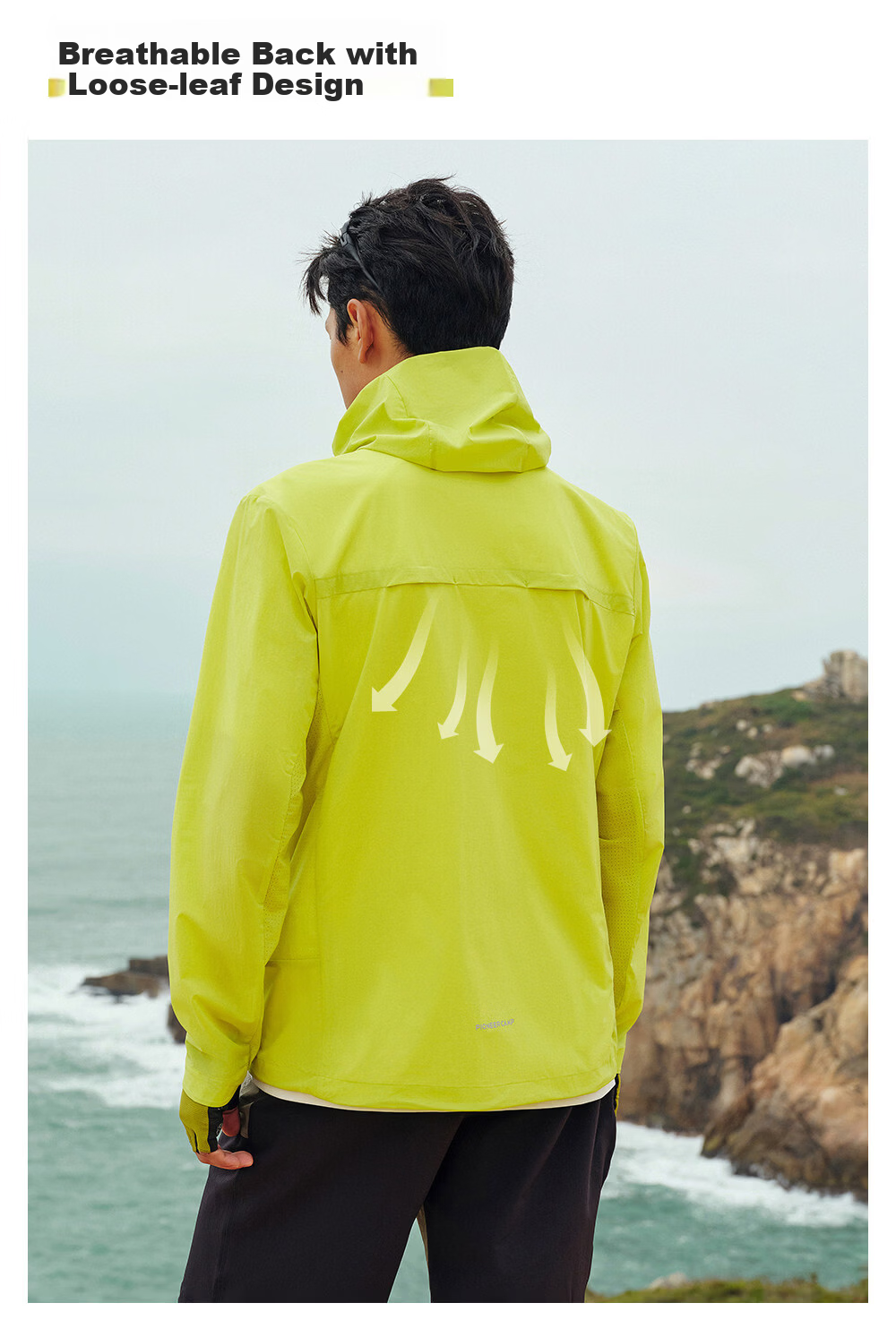 Pioneer Camp Fengdie Pro Men's Summer Outdoor Breathable Water-Repellent UV Protection Hooded Sun Protection Jacket 9