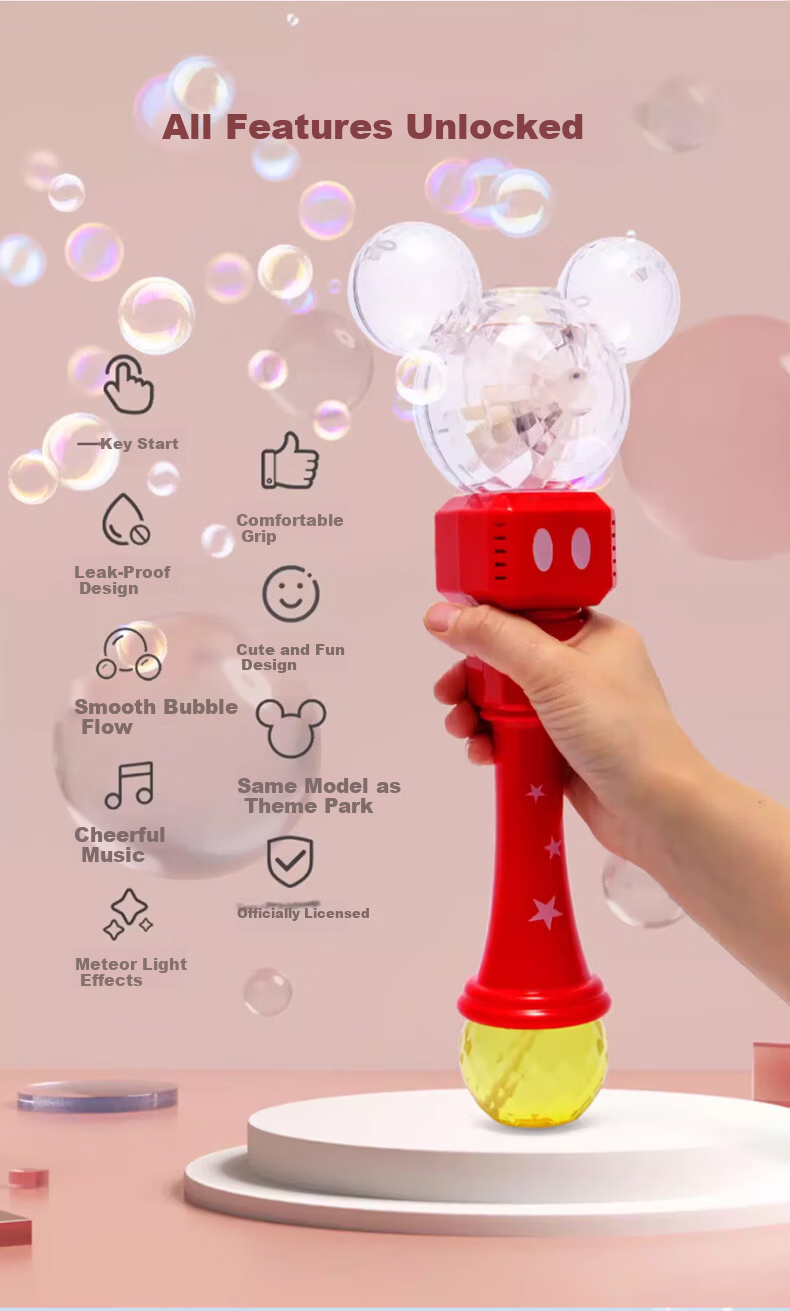 Beishangxing Official Children's Bubble Machine Electric Bubble Wand Bubble Gun Toy Amusement Park Style Children's Day Gift 4