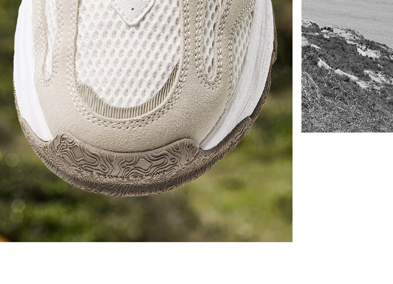 361° Wuren Outdoor Sports Shoes for Men, Commuter Thick-Soled Wear-Resistant Shock-Absorbing Wide-Fit Casual Running Shoes 672636771-1 11