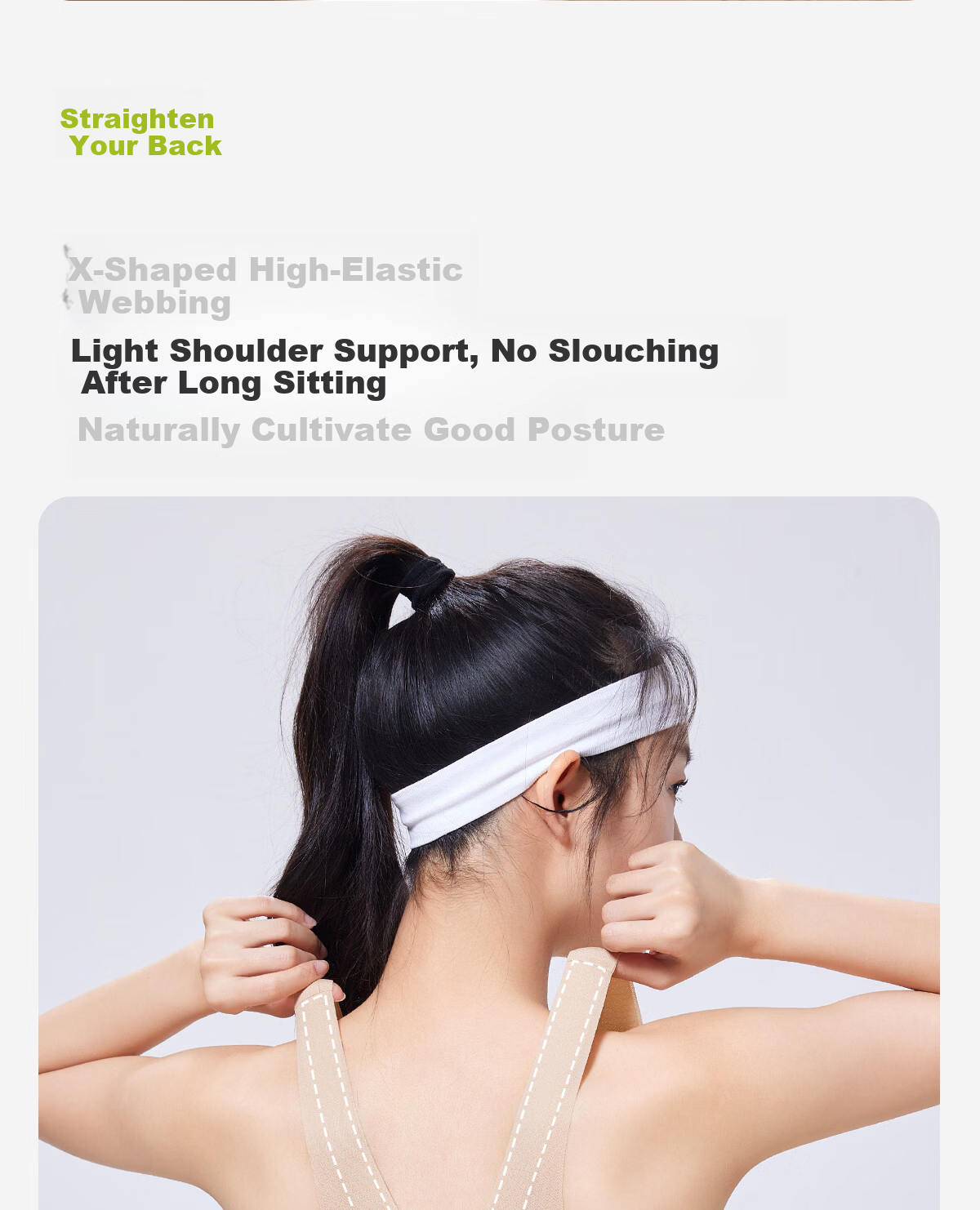 Meishianxuan Developmental Stage Shaping Vest for Middle School and Older Girls, Student Sports Anti-Shock Bra 14