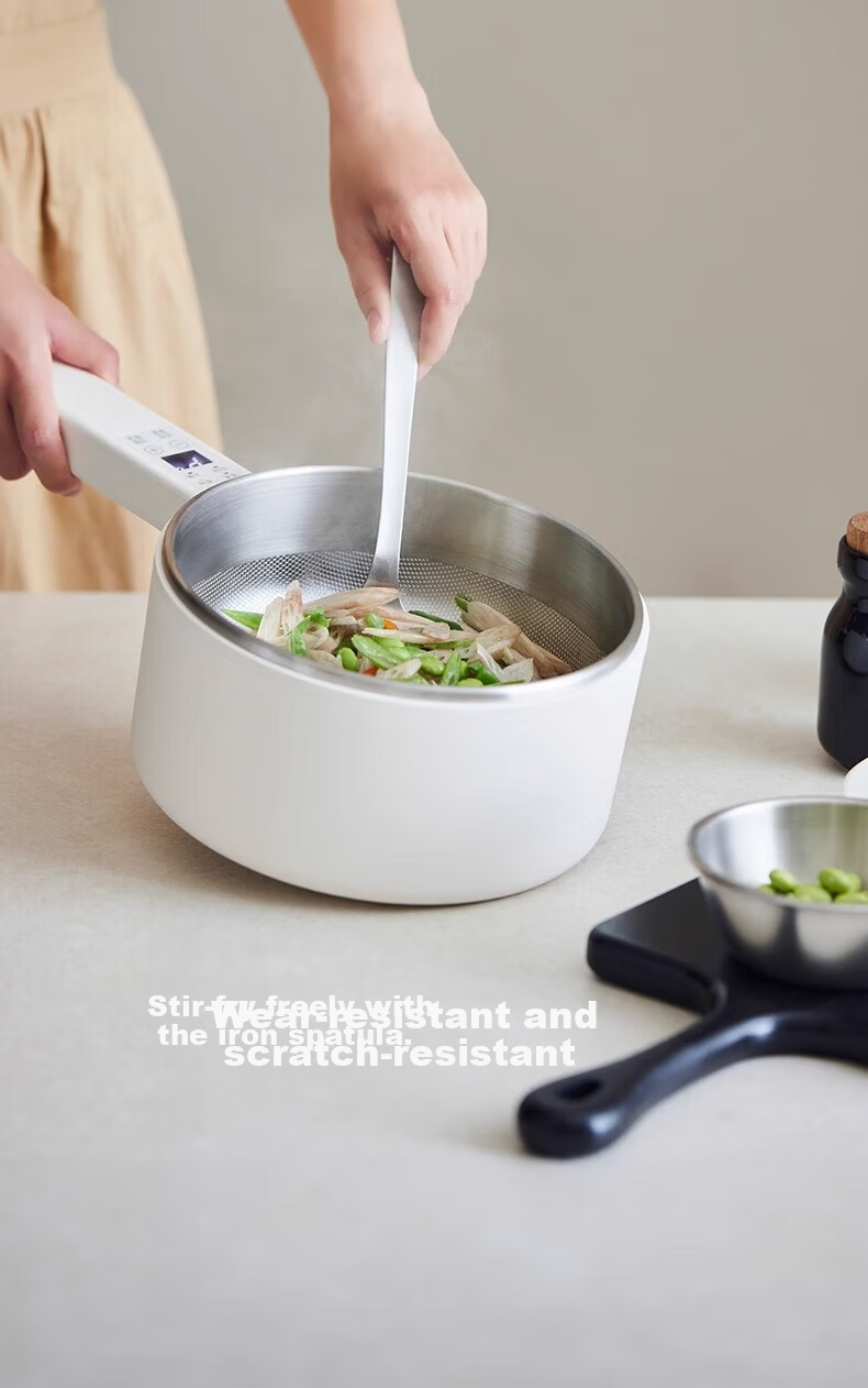Olayks Instant Price Guarantee 618 Multifunctional Electric Cooking Pot Dormitory Small Electric Pot 2L Steaming and Cooking Integrated Pot 1-2 Person Small Rice Cooker Timer Keep Warm Electric Hot Po 19