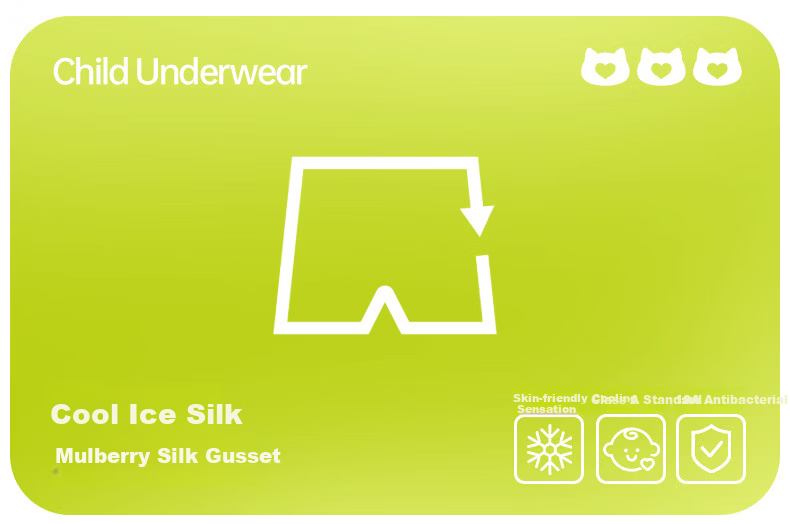 Modal Girls' Safety Shorts Summer Thin Breathable Ice Silk Seamless Children's Underwear Anti-Exposure Two-in-One Bottoming Boxer Shorts 1