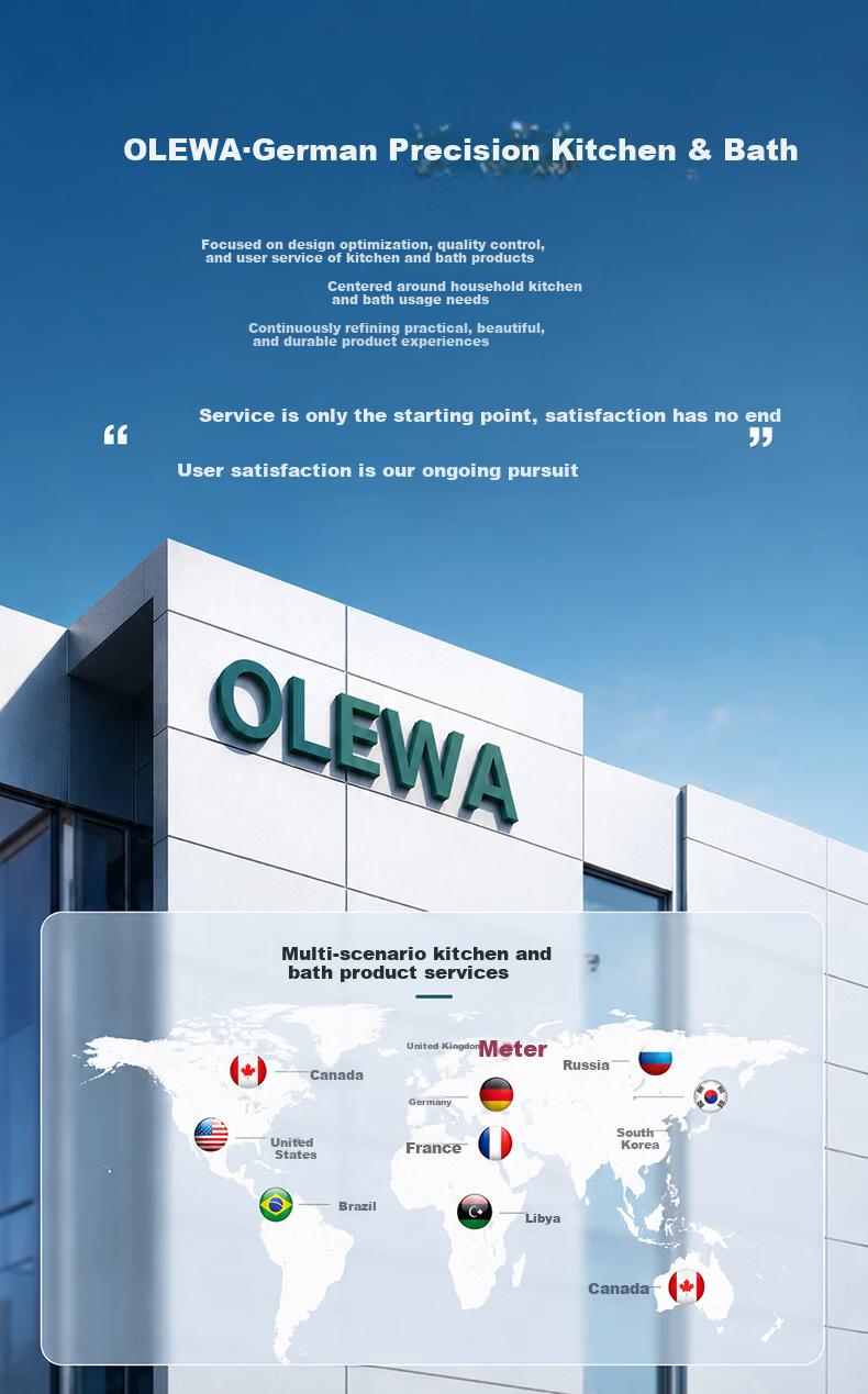 OLEWA Germany Kitchen Faucet Extender Splash Guard Rotatable Universal Spout Z669 1