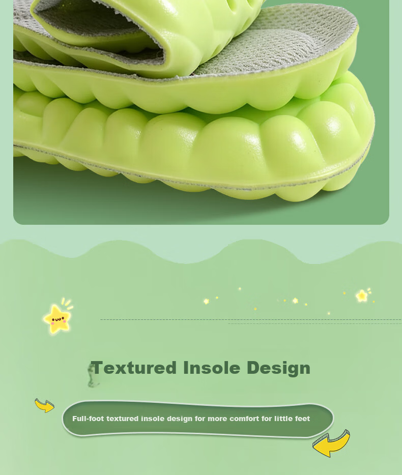 Huabaochi Kids Sports Insoles Soft Shock Absorption Thickened Cuttable Comfortable Sweat-Absorbent Breathable for Boys and Girls 7