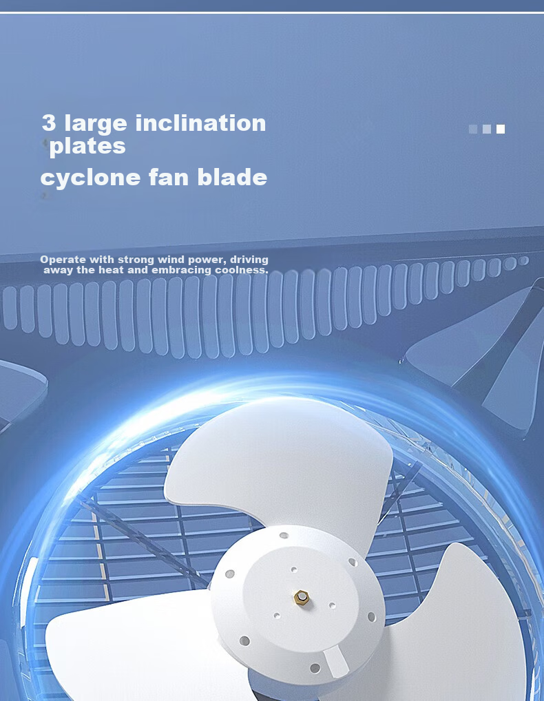 AUX Ceiling Fan Integrated Embedded Remote Control Kitchen Ceiling Fan 5