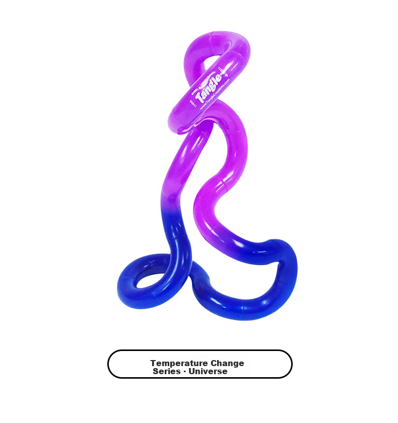 Tangle Official Temperature-Change Series Kids' Day Gift ADHD Training Color-Changing Stress Relief Toy 11