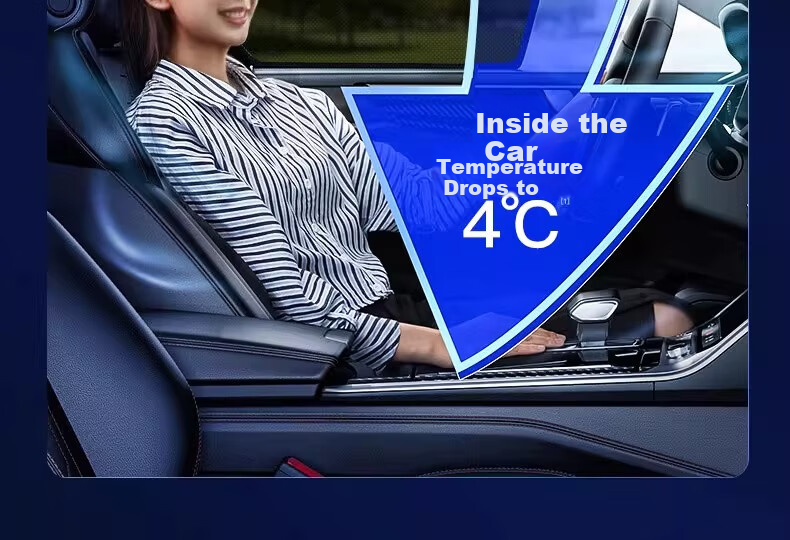 AUTOWOEL Car Sunshade Window Shade for Heat Insulation, 2026 New Model In-Car Privacy Curtain with Magnetic Sides for Babies And Infants 12