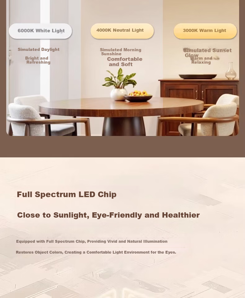AUX Ceiling Fan Light Integrated Inverter High Wind Quiet Fan Lamp Living Room Ceiling Light 12