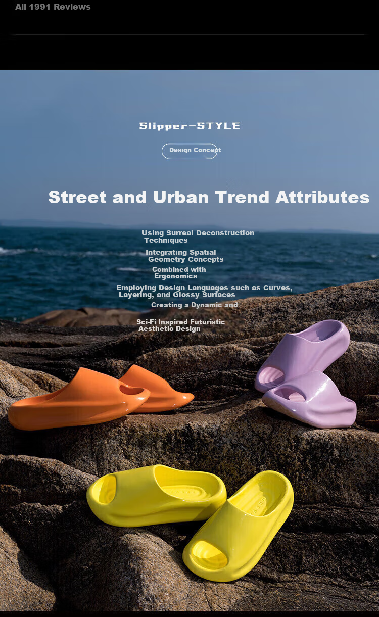 Yasuo Cloud Mirror Unisex Couple Summer Sports Outdoor Height-Increasing Pearl White Slippers Size 38-39 4