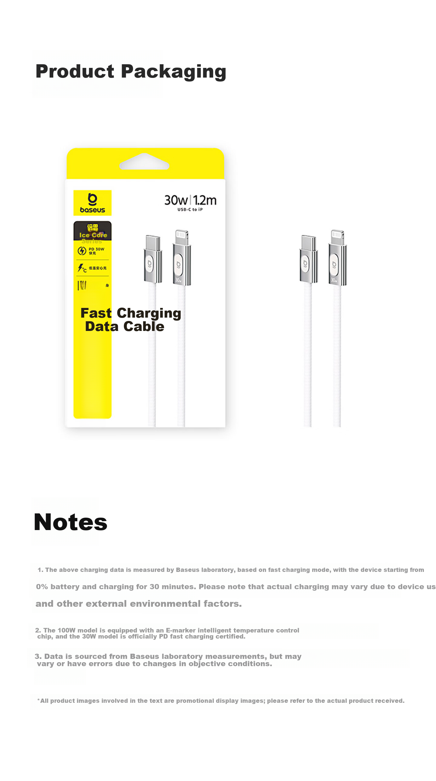 Baseus Apple 17 Type-C Charging Cable USB-C CarPlay PD 60W Fast Charge for iPhone 16/15 Pro Max iPad Laptop 1.2m 6
