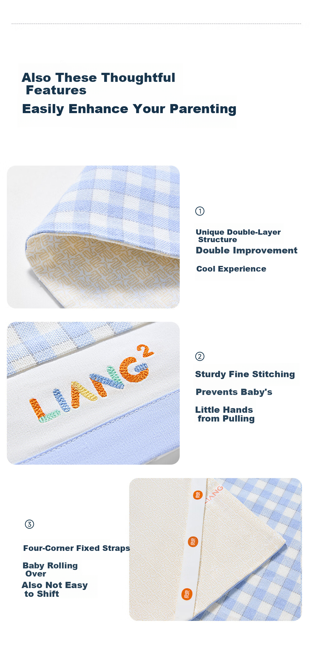 Liangliang Baby Cooling Mat Tencel Ramie Infant Toddler Newborn Cooling Mat Wild Grass 120*65cm 11