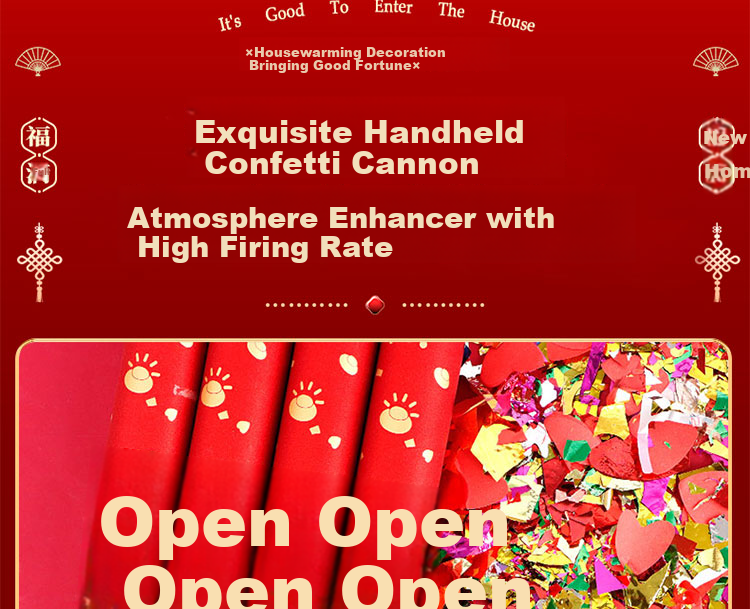 Extreme Space Construction Commencement Ceremony Full Set New House Opening Ceremony Supplies Renovation Opening Tablecloth Banner Stickers Firecracker Set 8