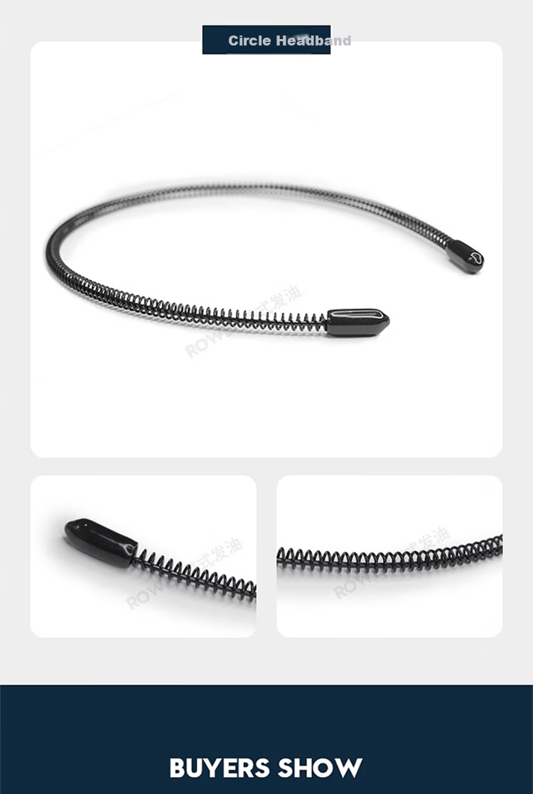 M2KA Men's Airy High-End Non-Tight Sports Headband Invisible Hairband for Bangs and Long Hair Face Washing Black*1 Piece 12