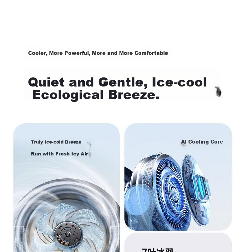 DIAMOND [26 Years New Upgrade] Desktop Mini Fan Small Home Silent Office USB Rechargeable Fan Long Battery Life Student Dormitory Bed Clip Portable Air Circulation Fan 11