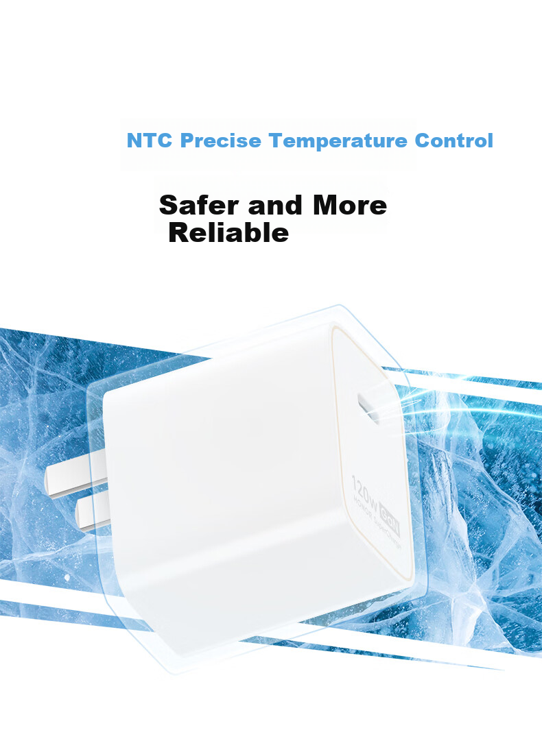 Honor Magic Cube All-in-One Charger 120W Fast Charging Compatible with Phones, Tablets, and Computers Safety Protection for Honor/Huawei/Xiaomi/Apple/OPPO Phones 9