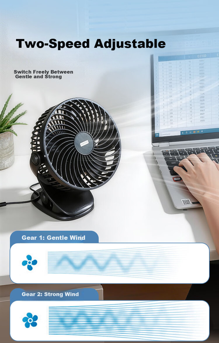 JD Jingzao Handheld Mini Fan Ice Cooling Fan Long Battery Life LED Display Desktop Fan USB Rechargeable Portable Outdoor Travel Camping 100-Speed Wind Gift 6