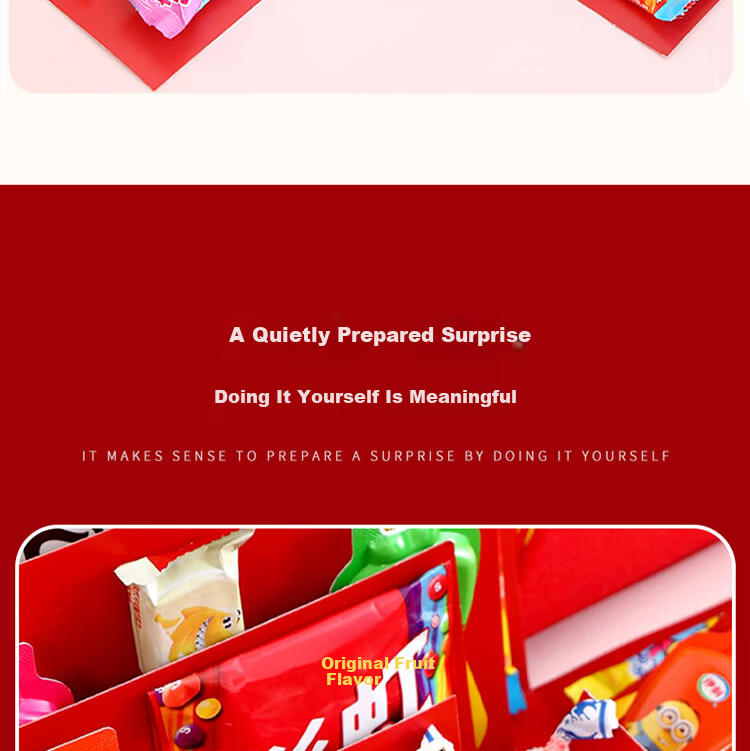 Extreme Space Surprise Box Birthday Gift Explosion Box Confession Tool Anniversary Surprise Red Baby Edition 6