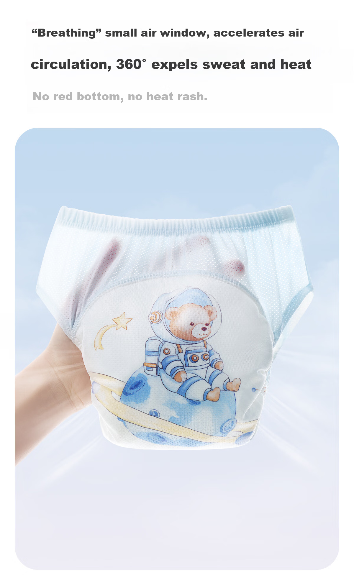 JOYNCLEON Baby Potty Training Pants Waterproof Breathable Washable 4-Pack Size 100 7
