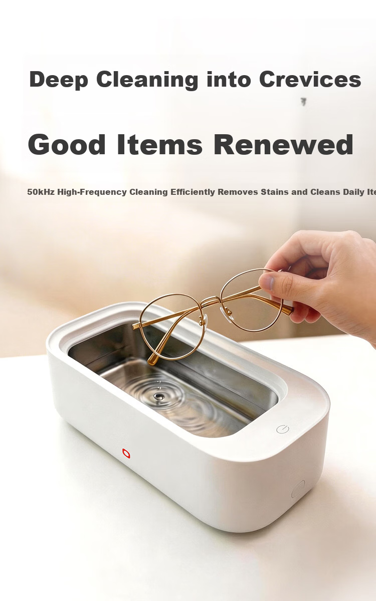 JD Jingzao Ultrasonic Cleaner UV Sterilization Ultrasonic Glasses Cleaner Jewelry Watchband Dental Ultrasonic Cleaning Machine High-Frequency Cleaner 2