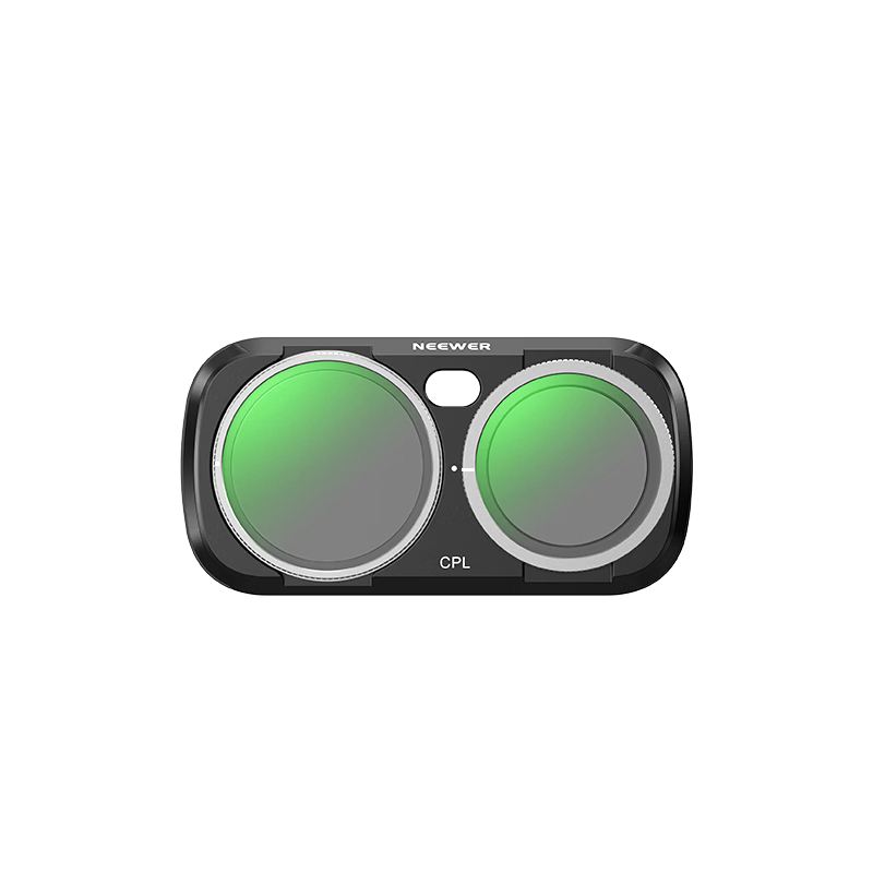 NEEWER Insta360 Luna Ultra Camera Filter Kit Magnetic Quick Release UV Protection ND Neutral Density CPL Polarizer Single CPL Black