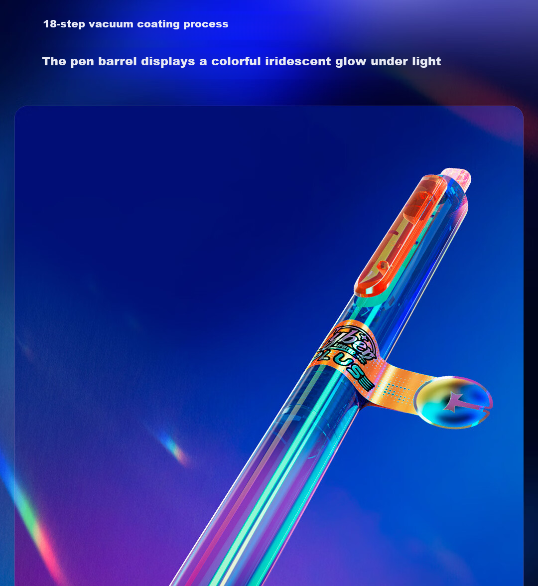 Dianshi Cyber Limited Edition Time Capsule Retractable 0.5mm Black Gel Pen High-Value Student Writing Practice Pen 0154A2Plus [Blue-Green Barrel] 1 Pen 2 Refills 3