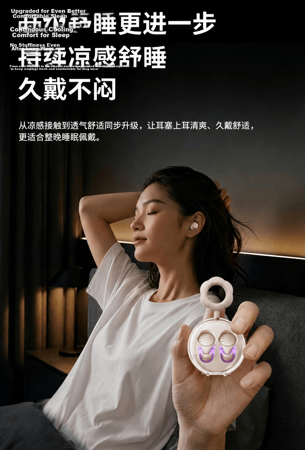 KINYO Noise Reduction Earplugs - High-Efficiency Noise Cancelling Sleep Aid, Deep Noise Isolation, Comfortable Side Sleep Design, Dormitory Snoring Solution, Model i10, 10 Meters 15