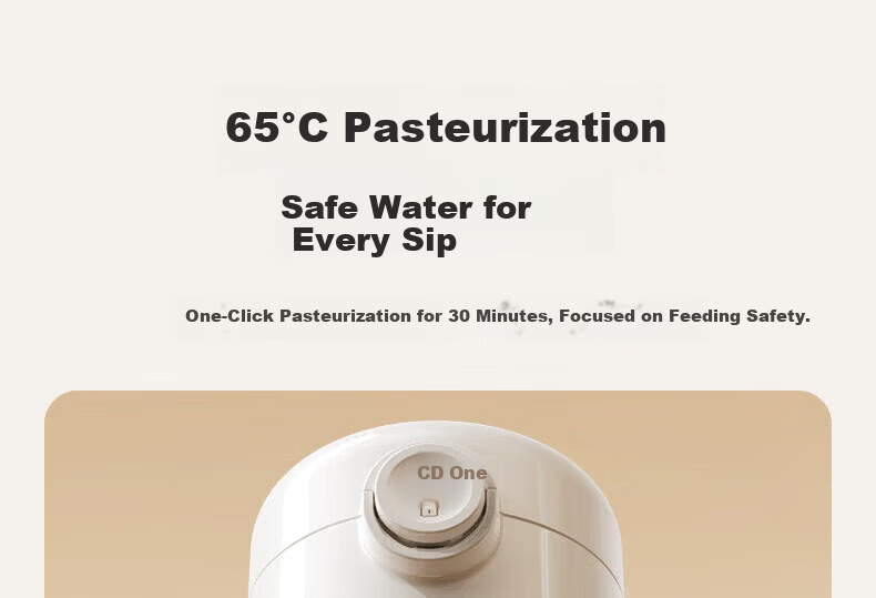 HeWu Portable Thermostatic Kettle Thermos Baby Travel Milk Frother Wireless Electric Boiling Water Cup Three Modes 21